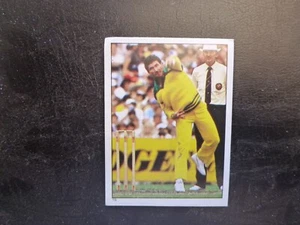 1984 SCANLENS CRICKET STICKER- 19 ALLAN BORDER - Picture 1 of 2