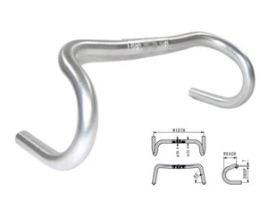 NITTO B136AA 25.4 φ25.4 SILBER 420 Lenker - Bild 1 von 1