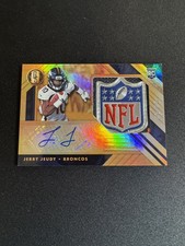 2020 Gold Standard Jerry Jeudy RPA NFL SHIELD Logo One Of One 1/1 Broncos NFL