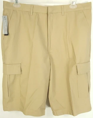 Pantalones cortos cargo Galaxy By Harvic para hombre 38 caqui Foto 1 de 4