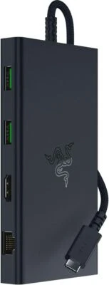 Razer USB C Dock 11-Port Reise Ladestation für Windows Mac Laptop iPad Surface C - Imagen 1 de 4