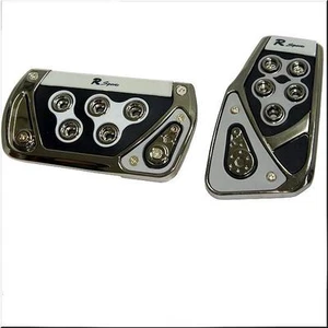 Pedales de transmisión automática para coche gris x 2 piezas - Imagen 1 de 3