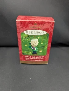 Peanuts Linus Hallmark Keepsake Christmas Ornament A Snoopy Christmas - Picture 1 of 2