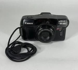 Canon Sure Shot 80 Tele SAF Black Point & Shoot 35mm Film Camera - Tested - Picture 1 of 12