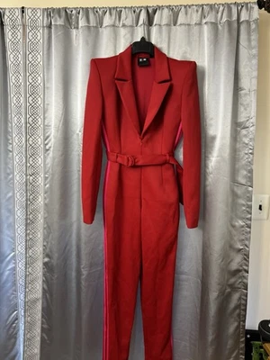 Adidas IVY PARK Beyoncé Red with Pink stripe Jumper size Medium  - Image 1 of 4