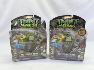 TMNT Mutations Mutating Don & Mike Teenage Mutant Ninja Turtles Playmates - Bild 1 von 7
