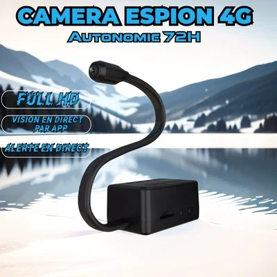 CAMERA ESPION 4G  72h D'autonomie Connecté Par Application - Image 1 of 4