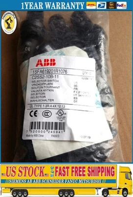 10PCS/New ABB C2SS2-10B-11 Selector Switch US Free TAX - Image 1 of 4