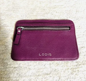 Portafoglio/porta carte di credito, debito, carta d'identità slim in vera pelle Lodis. - Foto 1 di 7