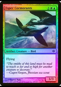 Magic the Gathering ESPER CORNORANTS #105/145 Conflux 2009 Common Foil MM - Picture 1 of 1