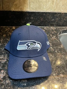 Seattle Seahawks New Era Mütze Cap Herren M-L Team Classic Blau NFL 39 Thirty - Bild 1 von 8
