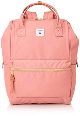 Mochila Trasera Rosa Anello Japón Unisex Moda Mochila Pañales Bolsa de Viaje Foto 1 de 4