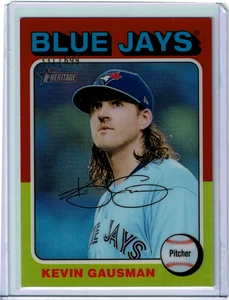 2024 Topps Heritage numero alto - cromo #303 Kevin Gausman /699 - Foto 1 di 2