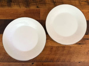 VTG Noritake Reina 6450Q Dinner Plates Set of 2 Replacement Fine 1970s MCM Japan - Picture 1 of 17