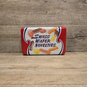 Swiss Wafer Novelties Vintage Biscuit Tin - Bild 1 von 8
