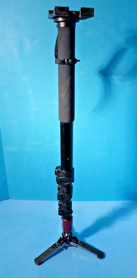 MANFROTTO MONOPOD 562B-1 A3199947 MADE IN ITALY FLUID DRAG SYSTEM BASE - Image 1 of 4