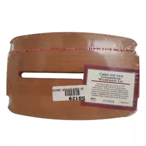 Neu im Karton Longaberger WoodCrafts Bandspender Deckel Ahorn # 50129 - Bild 1 von 3