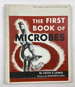 VTG The First Book of Microbes by Lucia Lewis Dept of Biology, Duquesne 1955 - Imagen 1 de 8