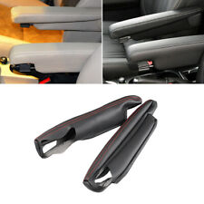 2Pcs Leather Car Inner Seat Armrest Cover Case Trim For Land Rover Freelander 2