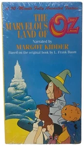 Marvelous Land of Oz VHS Video NEW 1987 Anime Cinar/HBO~Margot Kidder Narration - Picture 1 of 6