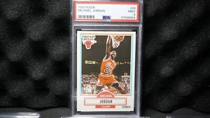 1990 Fleer MICHAEL JORDAN #26 Chicago Bulls GOAT Graded PSA 9 - MINT - Picture 1 of 6