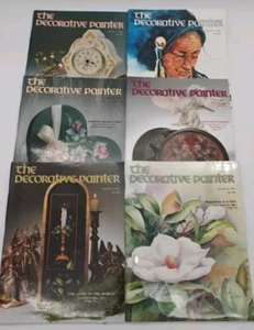 The Decorative Painter Magazine 6 Issues/year 1991 Tole Art Crafting Patterns - Imagen 1 de 7