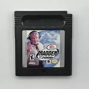 Nintendo Game Boy Color Madden NFL 2000 autentico testato e funzionante GBC EA Sports - Foto 1 di 3