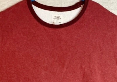 Blake Shelton 4XL Tall Lands' End Men's Crewneck Sweatshirt  Red Fleece Lining - Image 1 of 4