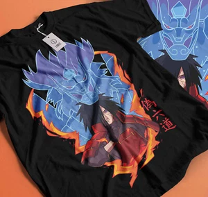 Madara Uchiha T-shirt Naruto Itachi Manga Strip Horror Anime Gift shirt 391 - Picture 1 of 5