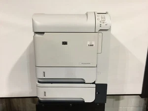 HP LaserJet P4014n Workgroup Laser Printer CB507A w/ TRAY 3 POWER AND USB CORDS - Picture 1 of 8