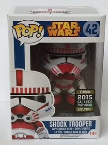 Star Wars Shocktrooper Funko Pop Vinyl Exclusive Figure Bobblehead & Protector - Picture 1 of 7