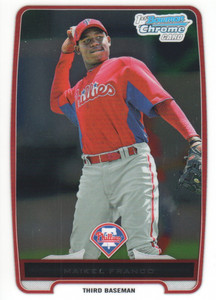 B2642- 2012 Bowman Chrome Prospects BB Carte 1-220 -si Pick- 10 + Gratis US Nave