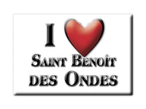 Aimant sur Saint Benoît Des Ondes, Poitou Charentes - Magnet - Picture 1 of 11
