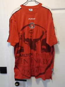 Charlton Athletic Training Football Shirts centenary - Picture 1 of 7