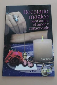 BOOK LIBRO RECETARIO MAGICO PARA ATRAER EL AMOR Ofrenda Salud Pasion Ritual bom - Picture 1 of 2
