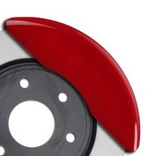 MGP Caliper Covers Classic Red Set of 4 fits 2017-18 Audi S8 w/400mm Front Rotor