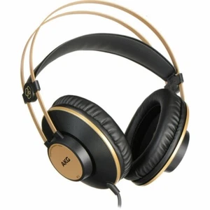 AKG K92 Over-Ear Closed-Back Monitor Studio Stereo Headphones Black/Gold - Picture 1 of 3