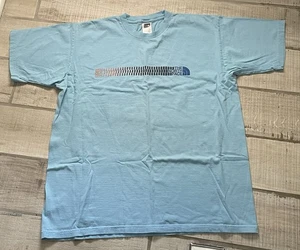 Camiseta para hombre The North Face azul jaspeado XL extra L manga corta mezcla de algodón - Imagen 1 de 6