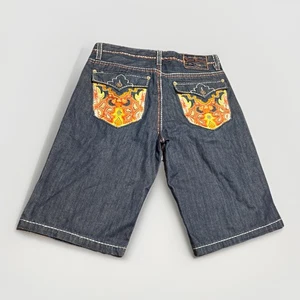 Vintage bestickte Pepe Jeans UK London Herren blau Denim Jeansshorts Gr. 34 - Bild 1 von 8