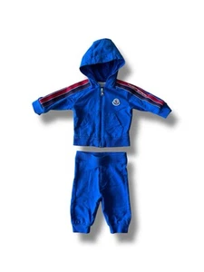 Moncler Baby Tracksuit 3/6 Months Blue - Picture 1 of 17
