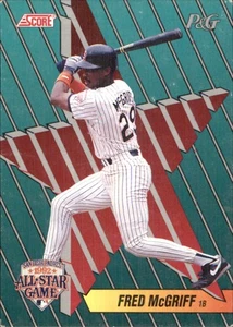 Fred McGriff 1992 Score Procter & Gamble #11 Padres FREE SHIPPING AutographDen - Picture 1 of 2