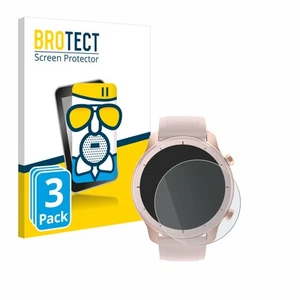 3x Matte Glass Screen Protector for Huami Amazfit GTR (42 mm) Anti-Glare - Picture 1 of 7