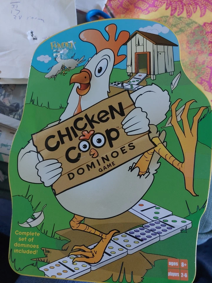 Chicken Coop Dominos Game 2003 New - Image 1 of 4