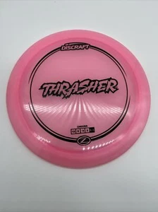 Discraft Z Thrasher 173-174g Pink Disc Golf Distance Driver W/black Stamp - Picture 1 of 6