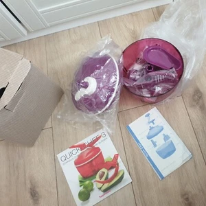 Tupperware Quick-Chef 3 lila -  schneiden, zerkleinern, rühren neu - Bild 1 von 2
