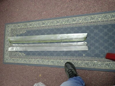 Placas de umbral de puerta Studebaker 1953-58 cupé techo rígido Hawk 303584 303585 Foto 1 de 4