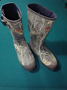 Cabela's Insulated Men's Rubber Boots Size 8M - Picture 1 of 9