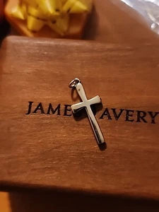 Retired James Avery Sterling Silver Cross Pendant RARE Piece! Unisex - Picture 1 of 8