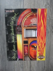 Rock Ola Juke Box Flyer Harley Davidson / Original Brochure - Picture 1 of 3