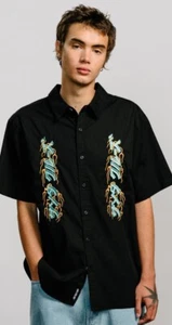 SANTA CRUZ Inferno Japanese Strip Shirt Short Sleeve Large / SCS Skateboard Co' - Picture 1 of 4